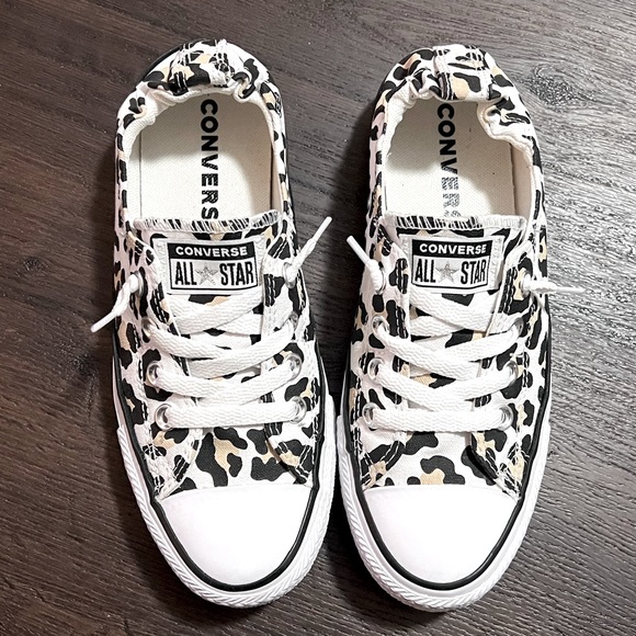 leopard print converse shoreline